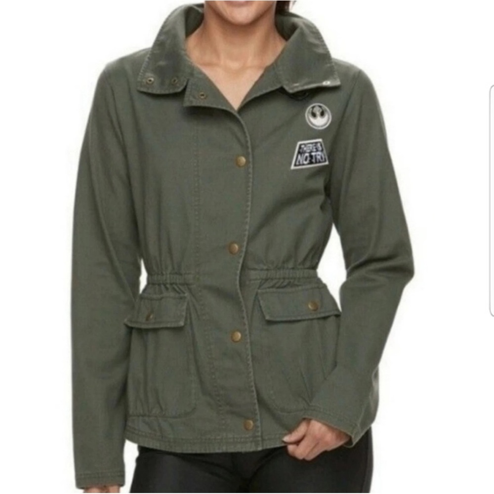 Star Wars Her Universe Jacket with Patches!!